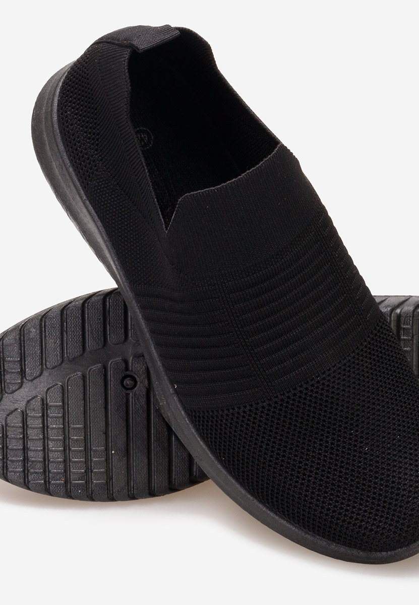 Černé slip on tenisky Emelia