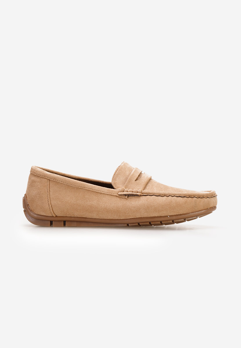 Khaki pánské mokasíny Marcello