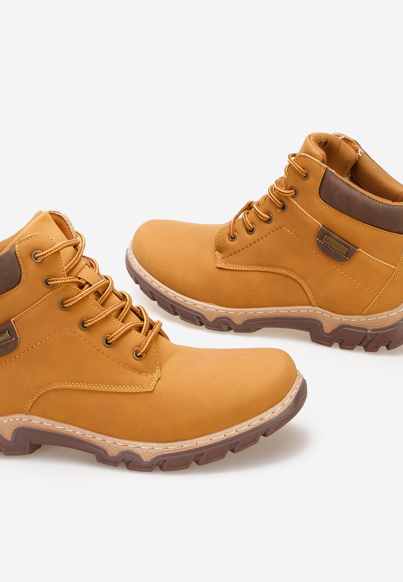 Camelové pánské kotníkové boty Regan