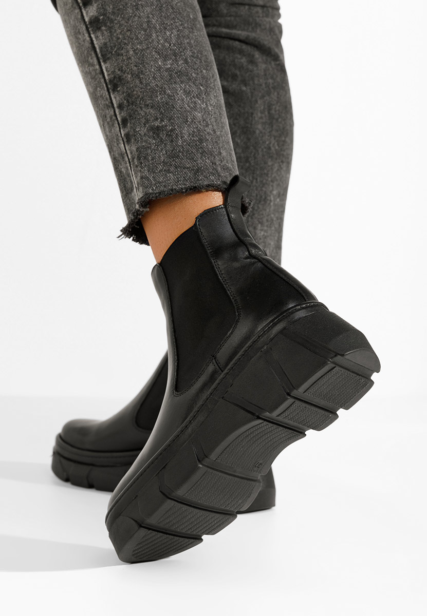 Černé dámské chelsea boty Avelyn