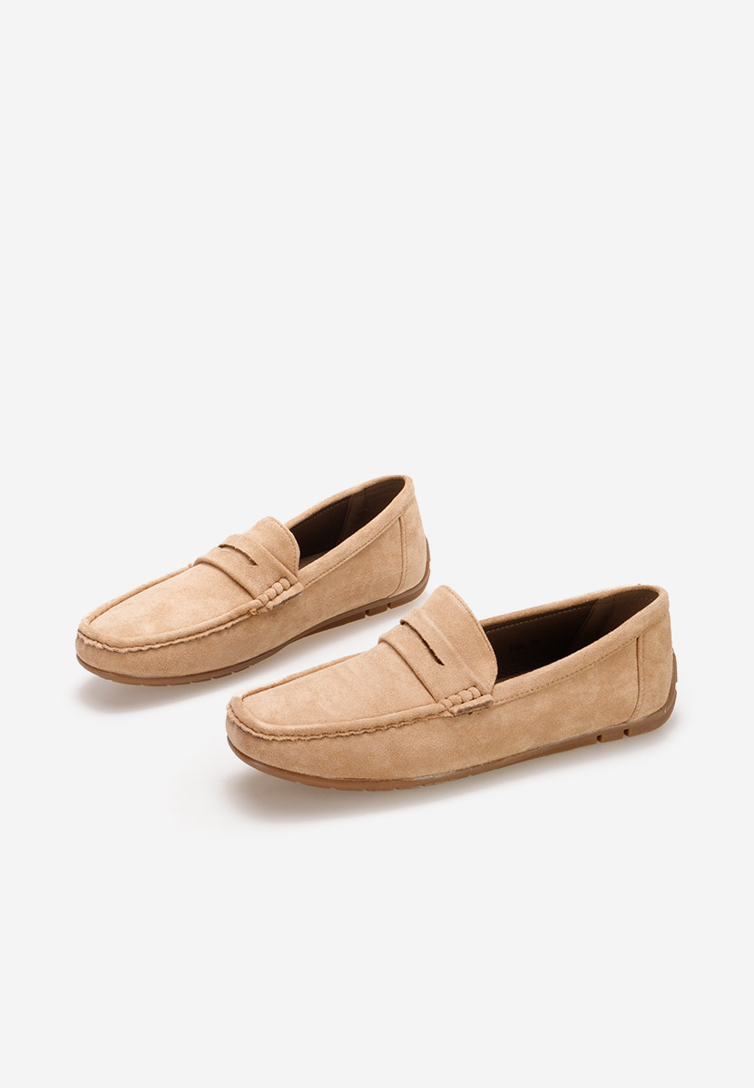 Khaki pánské mokasíny Marcello