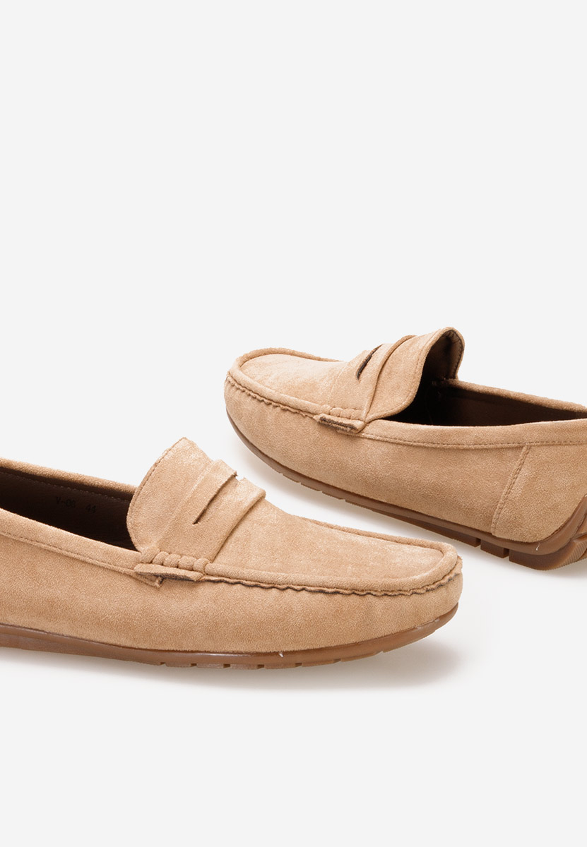 Khaki pánské mokasíny Marcello