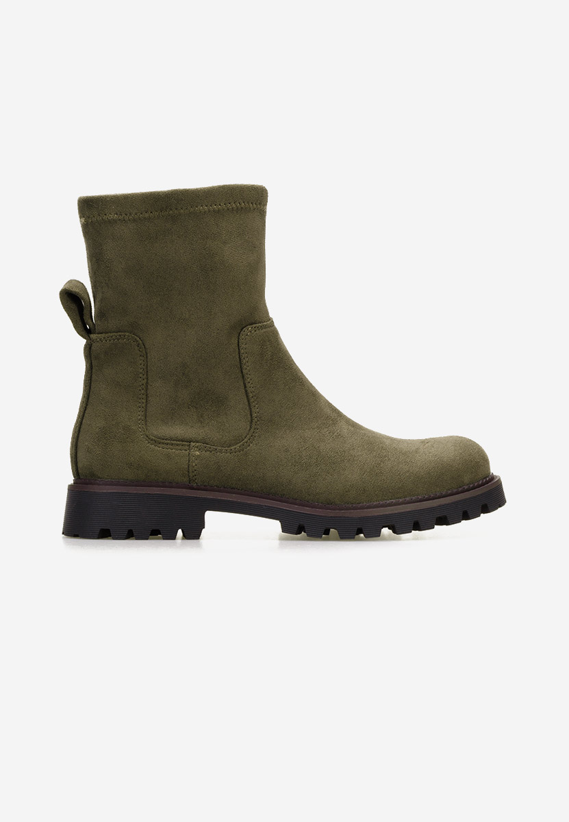 Zelené dámské kotníková obuv Javana