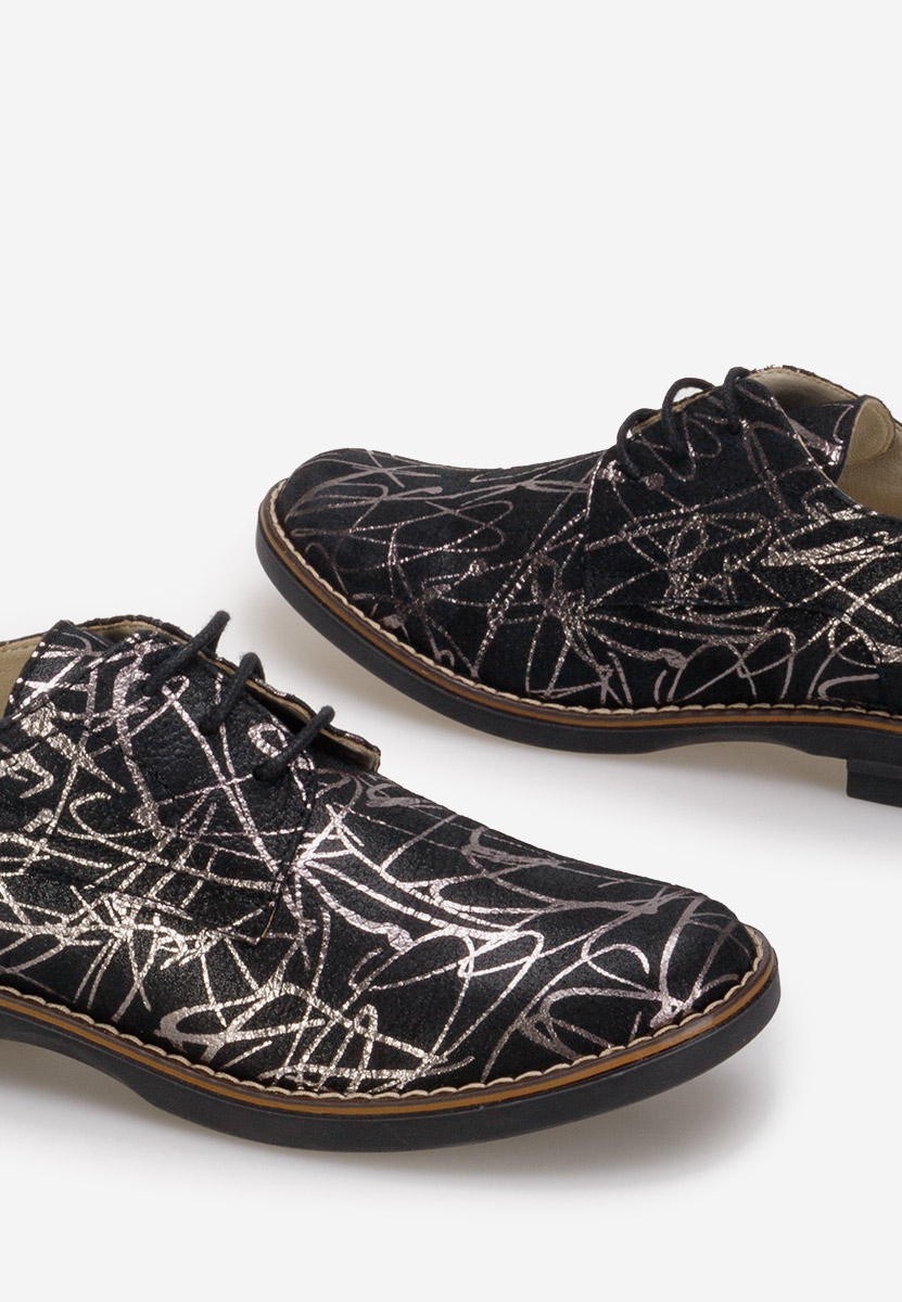 Viacfarebné kožené derby dámske Otivera V12