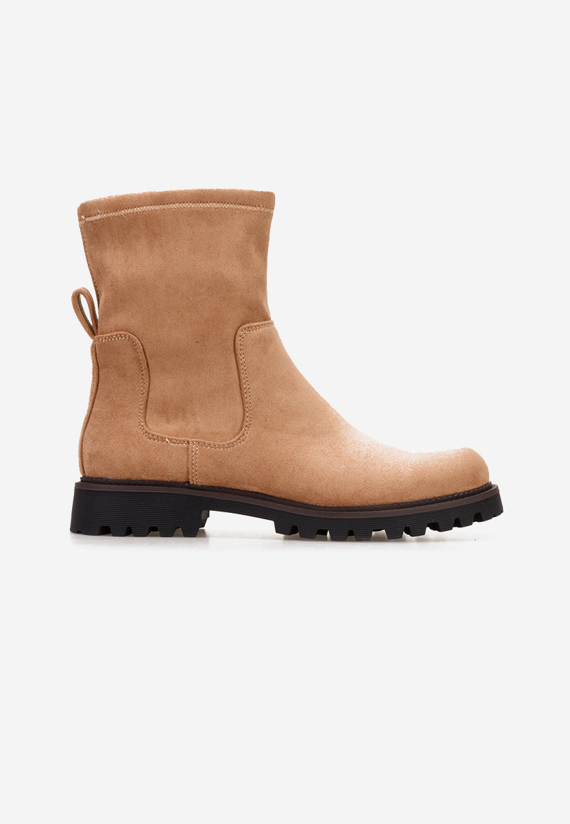 Camelové dámské kotníková obuv Javana