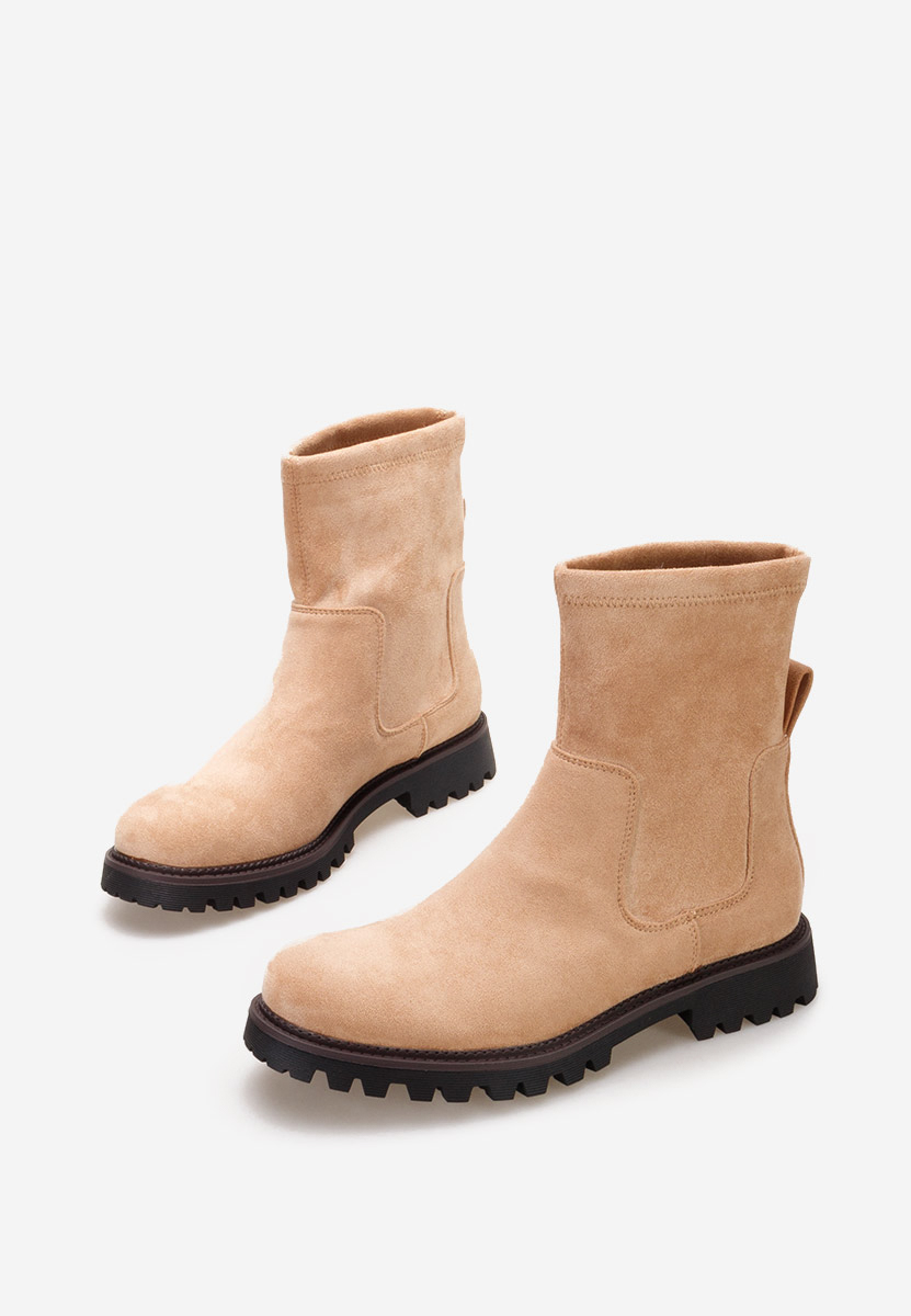 Khaki dámské kotníková obuv Javana