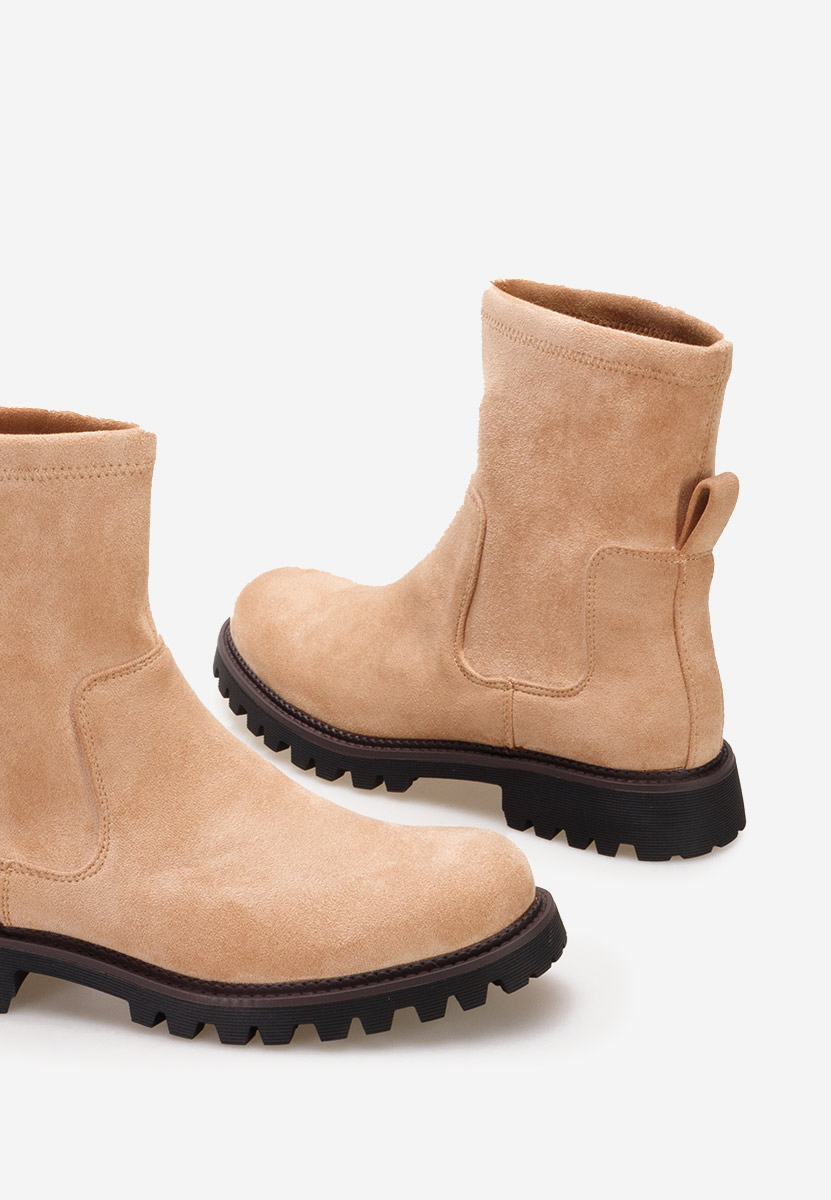 Khaki dámské kotníková obuv Javana