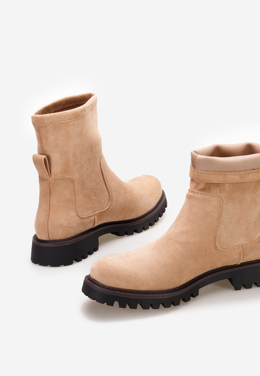 Khaki dámské kotníková obuv Javana