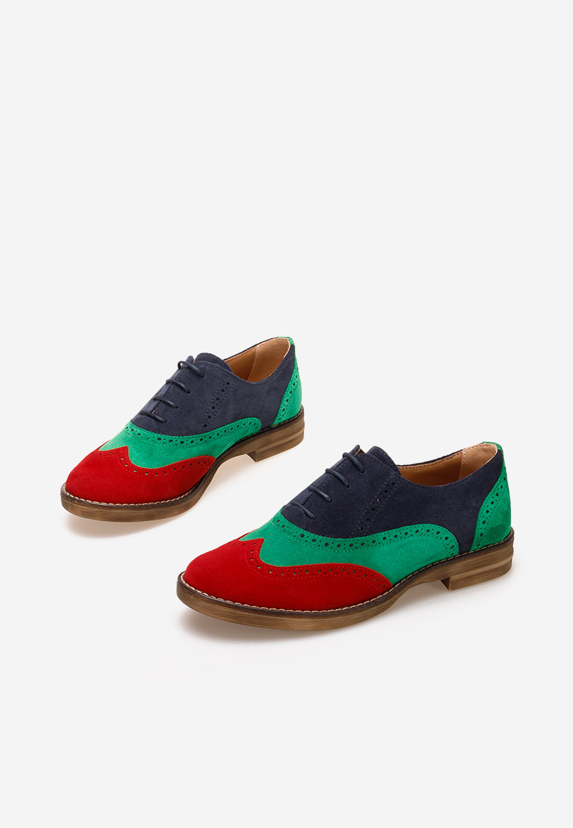 Viacfarebné dámské brogue obuv Emily V4 Viacfarebné dámské brogue obuv Emily V4
