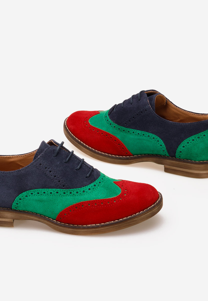 Viacfarebné dámské brogue obuv Emily V4 Viacfarebné dámské brogue obuv Emily V4