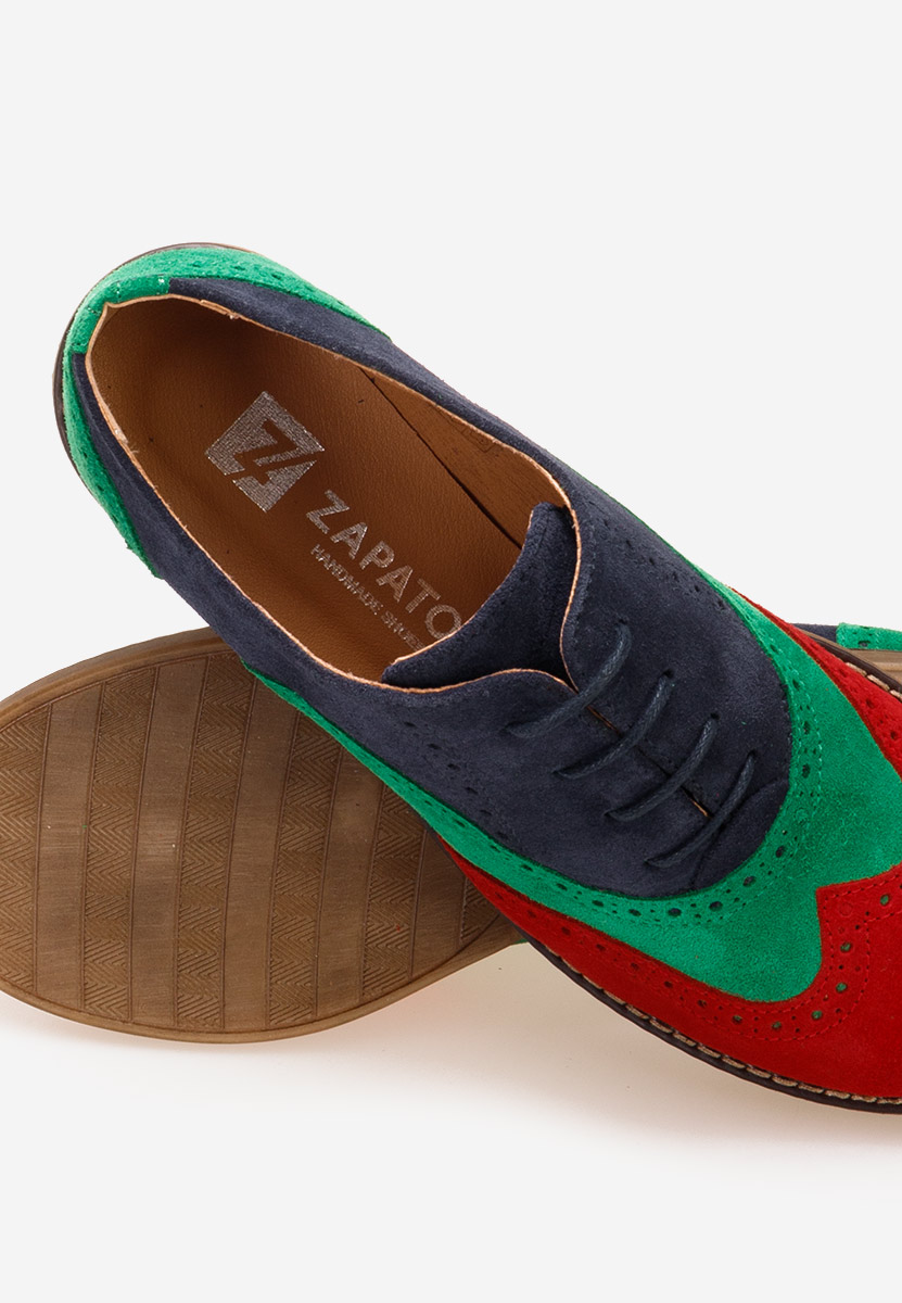 Viacfarebné dámské brogue obuv Emily V4 Viacfarebné dámské brogue obuv Emily V4