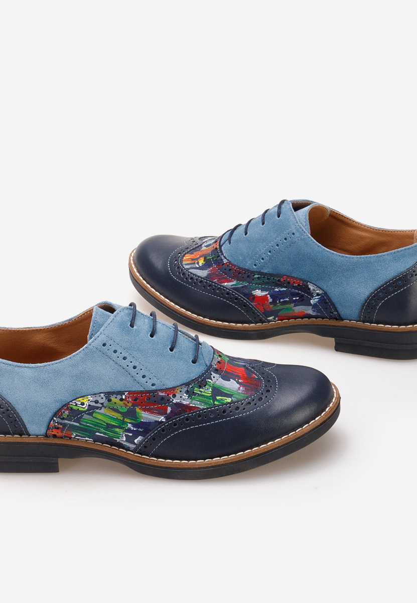 Viacfarebné dámské brogue obuv Emily V6 Viacfarebné dámské brogue obuv Emily V6