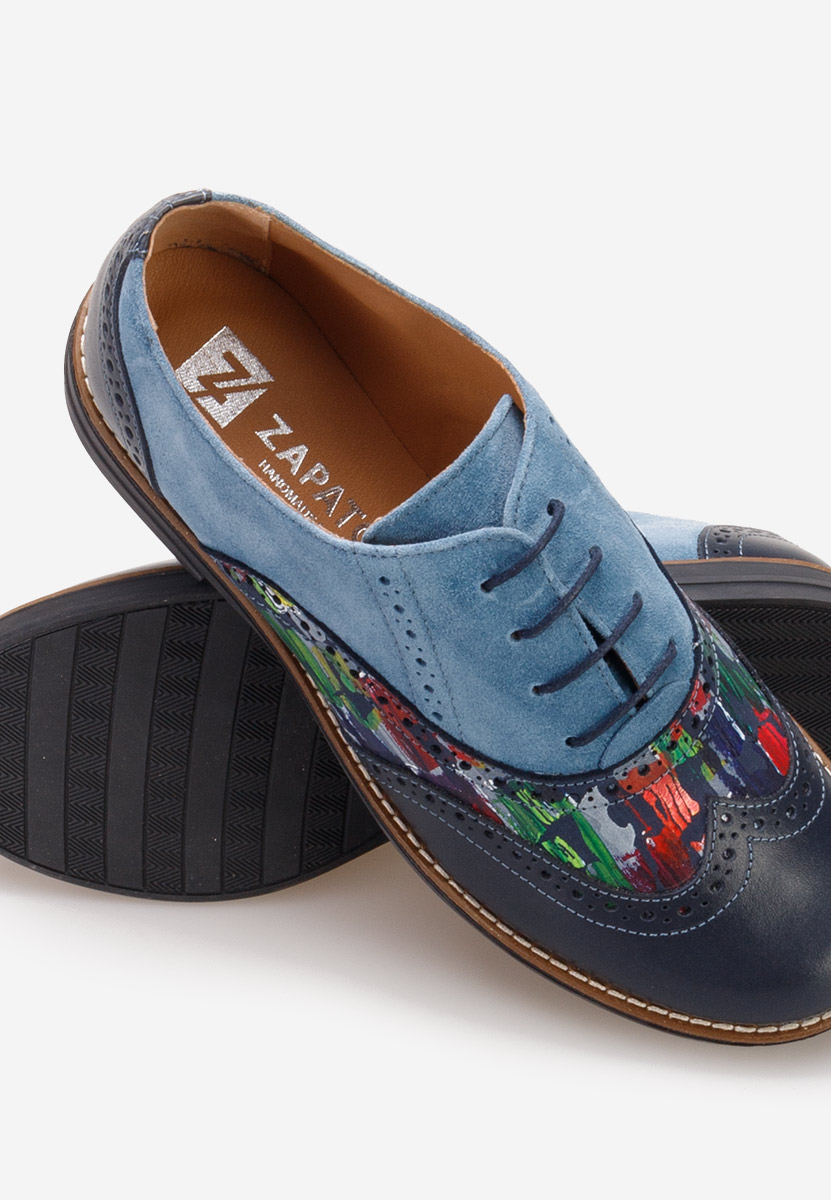 Viacfarebné dámské brogue obuv Emily V6 Viacfarebné dámské brogue obuv Emily V6