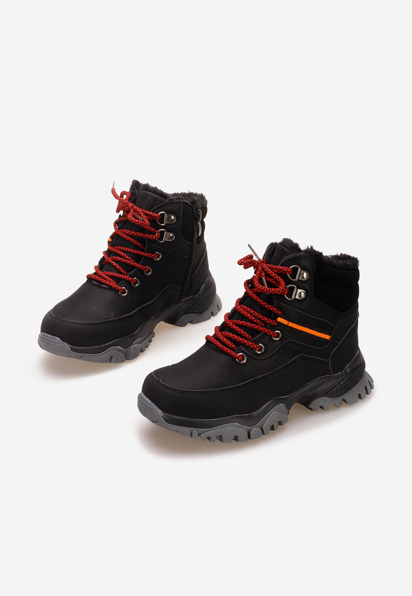 Černé chlapecké kotníkové boty Brodie