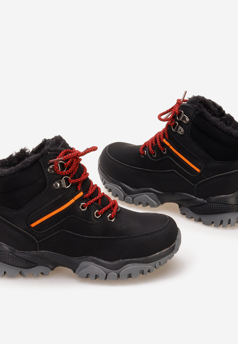 Černé chlapecké kotníkové boty Brodie