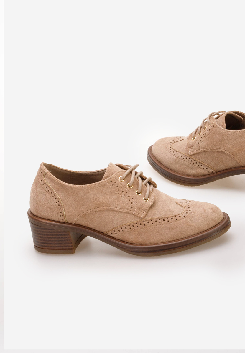 Khaki dámské polobotky Slick
