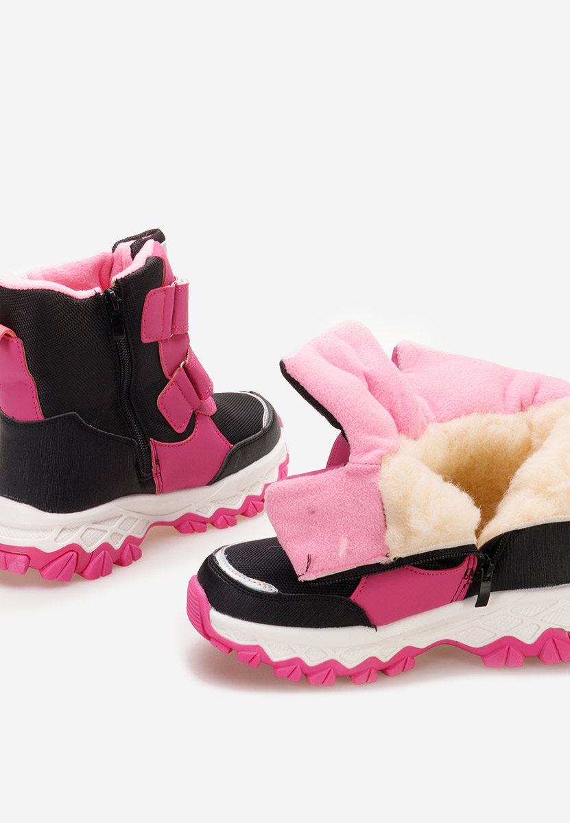 Černé dívčí kotníkové boty Azalia