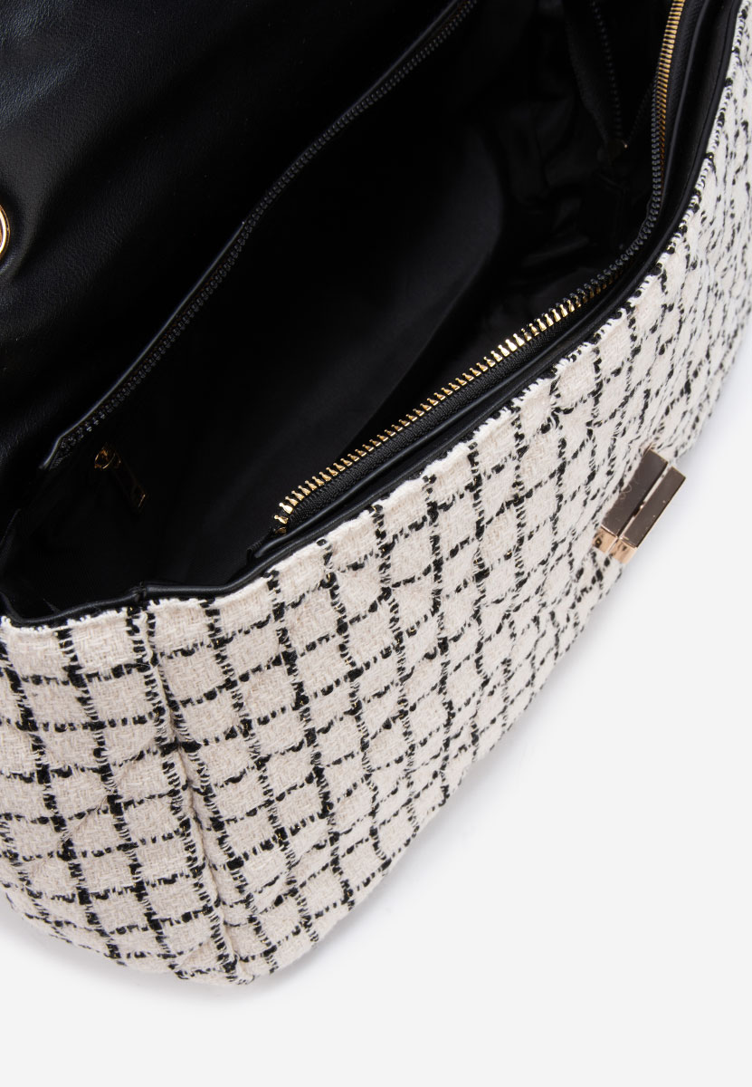 Béžové obálková kabelka Zayra