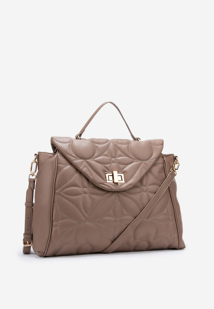 Khaki rukojeť kabelky Kennice