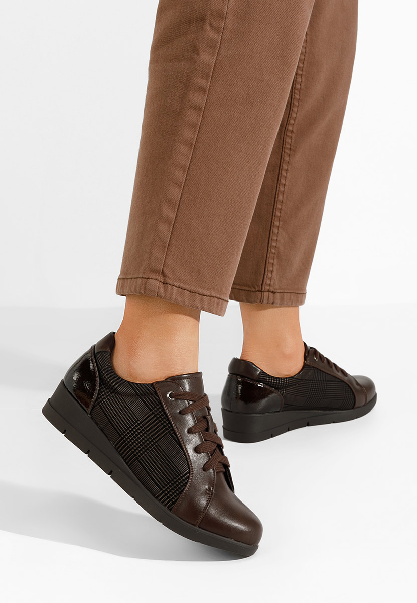 Hnedé dámské tenisky Liomesa