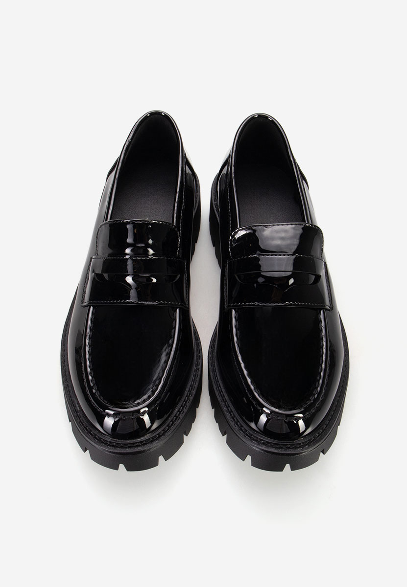 Černé mokasíny dámské Zampa