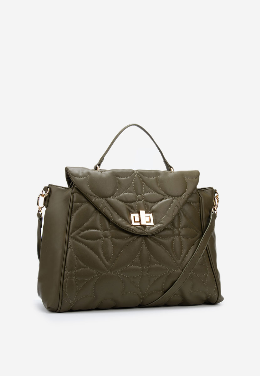 Zelená rukojeť kabelky Kennice