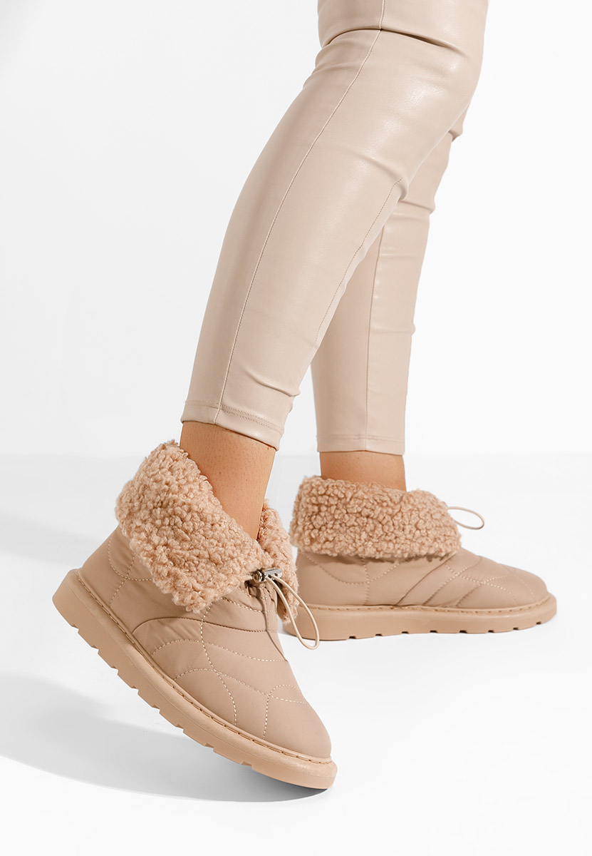 Khaki dámské sněhule Kendra