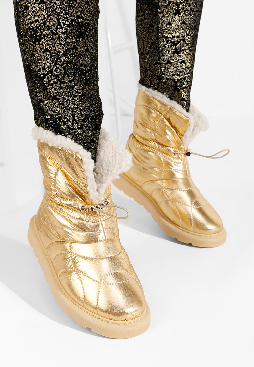 Zlaté dámské sněhule Kendra