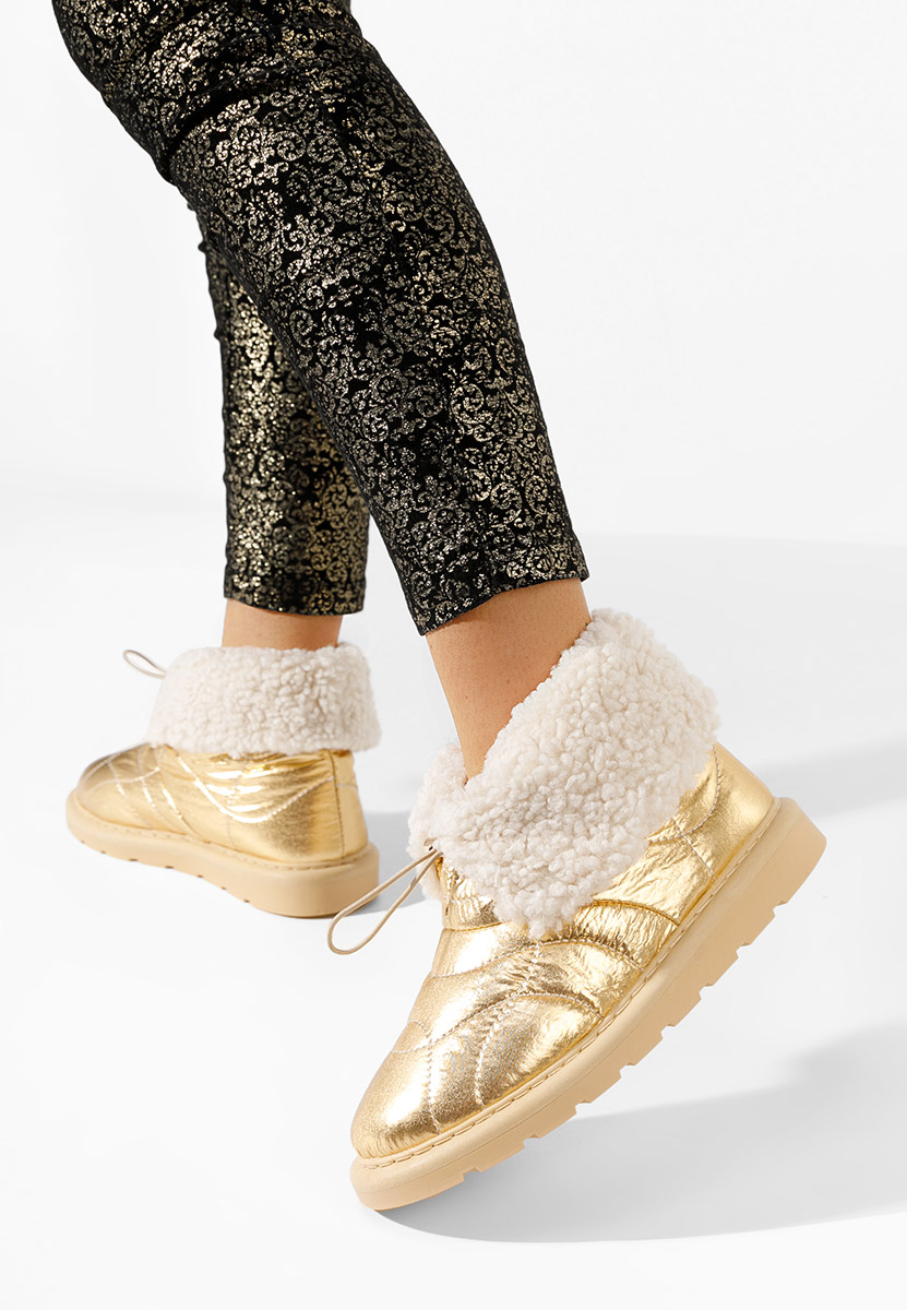 Zlaté dámské sněhule Kendra