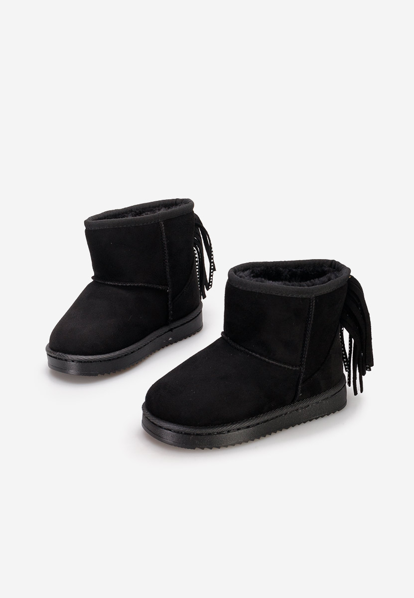 Černé dívčí kozačky Theresia B