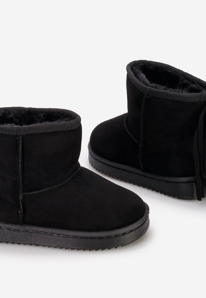 Černé dívčí kozačky Theresia B