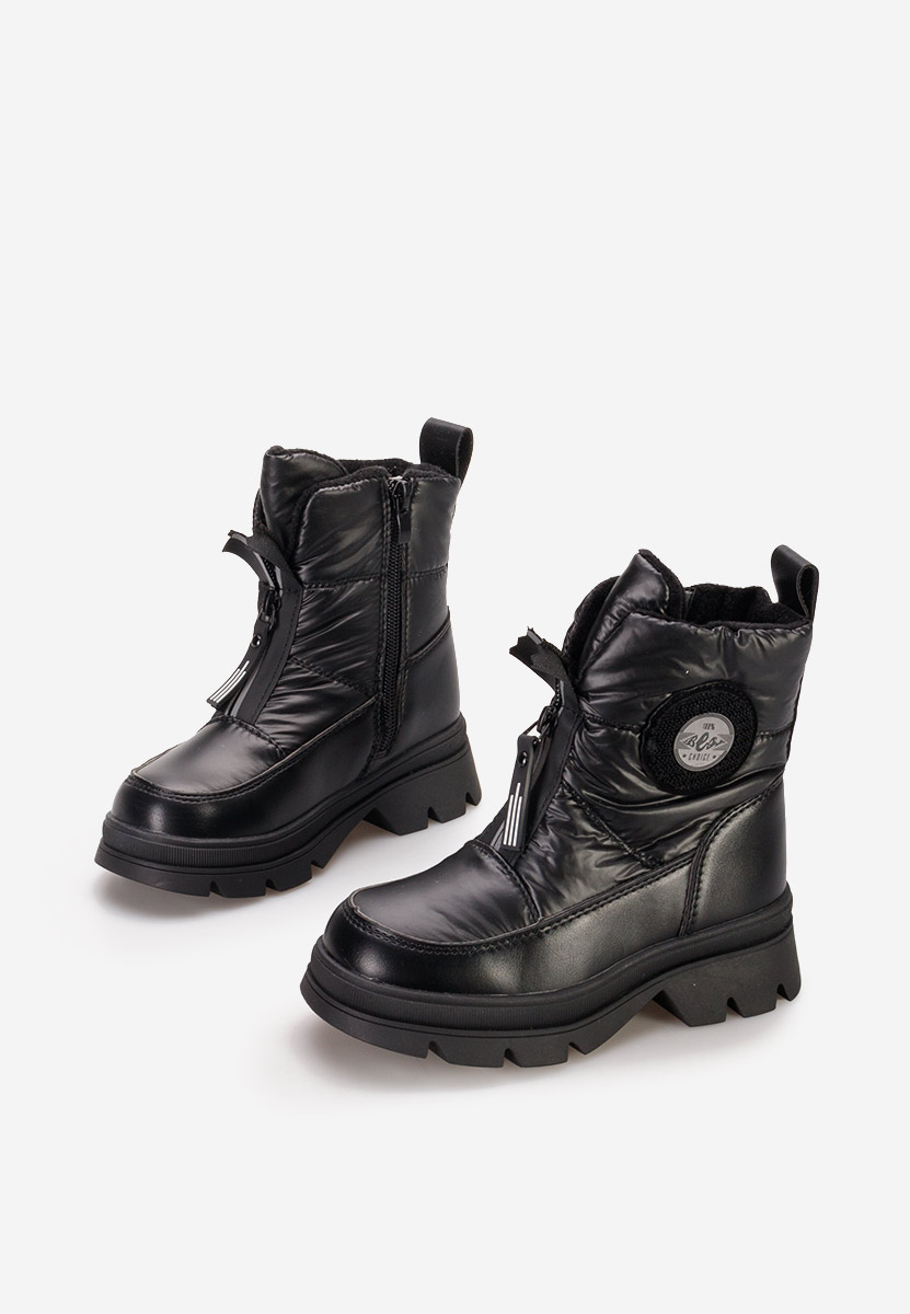 Černé dívčí kotníkové boty Loxley