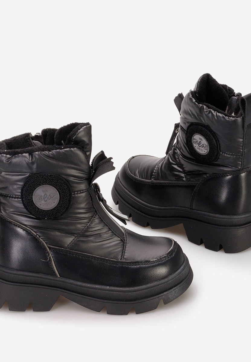Černé dívčí kotníkové boty Loxley