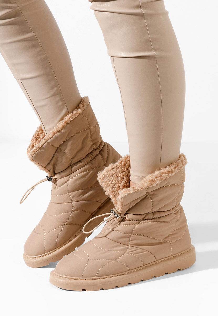 Khaki dámské sněhule Kendra