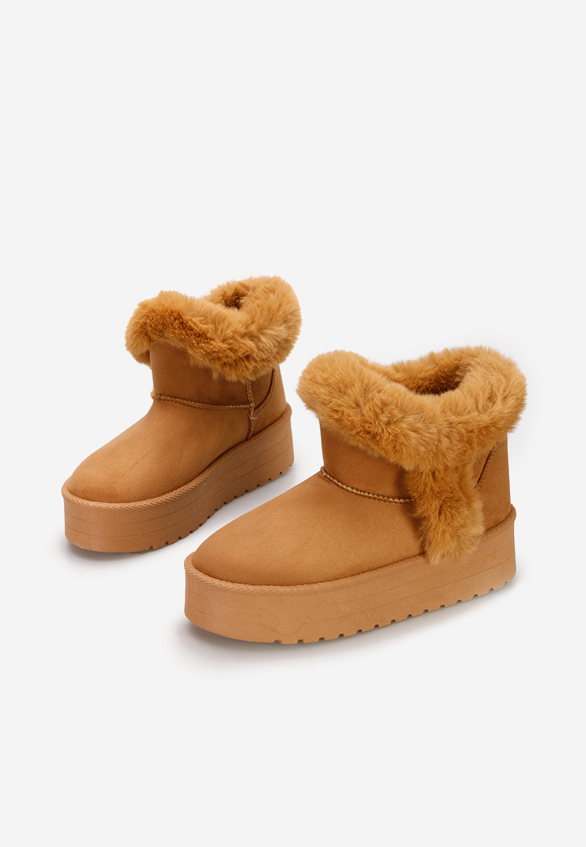 Camelové dámské válenky Calla