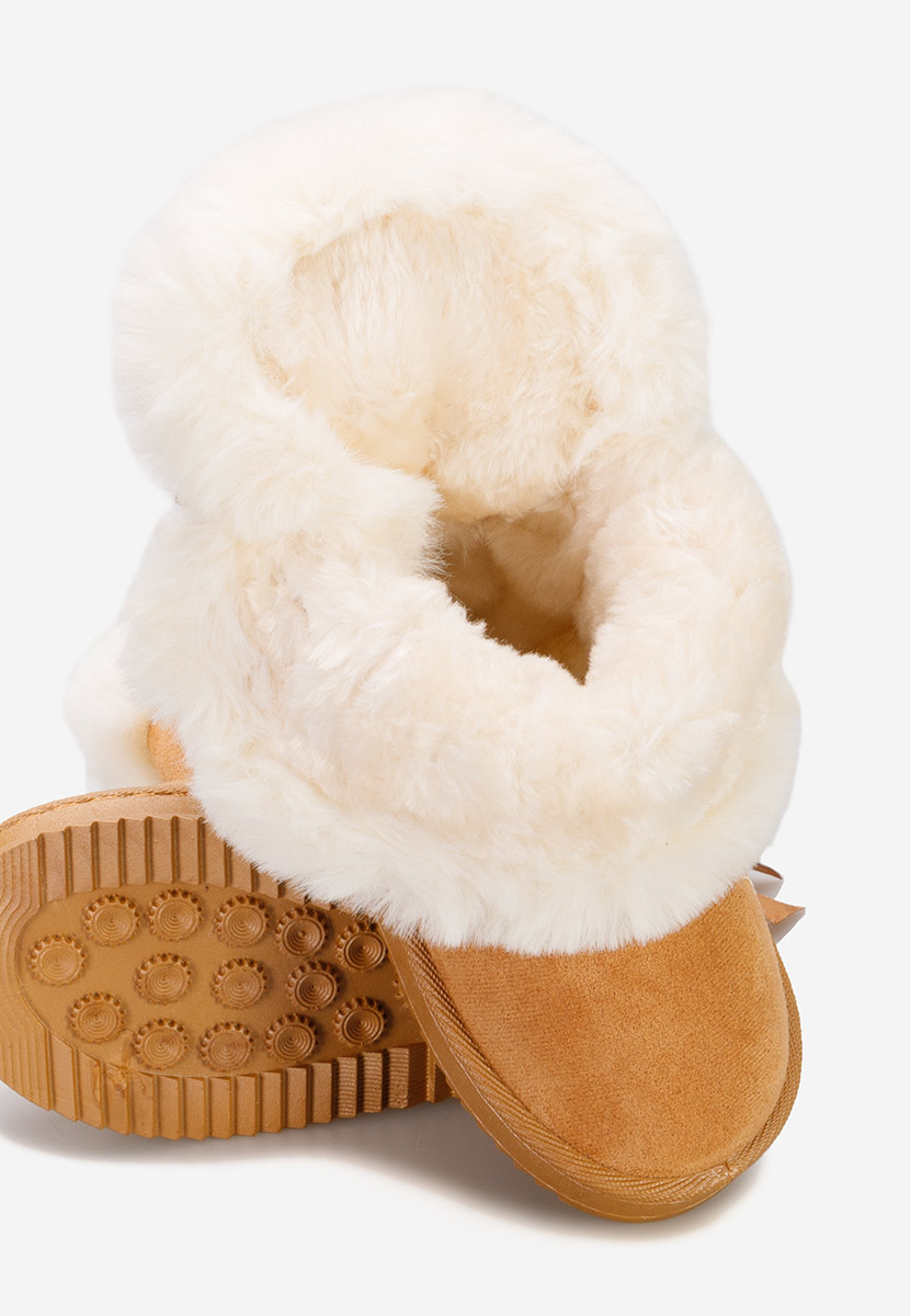 Camelové dívčí kozačky Parana