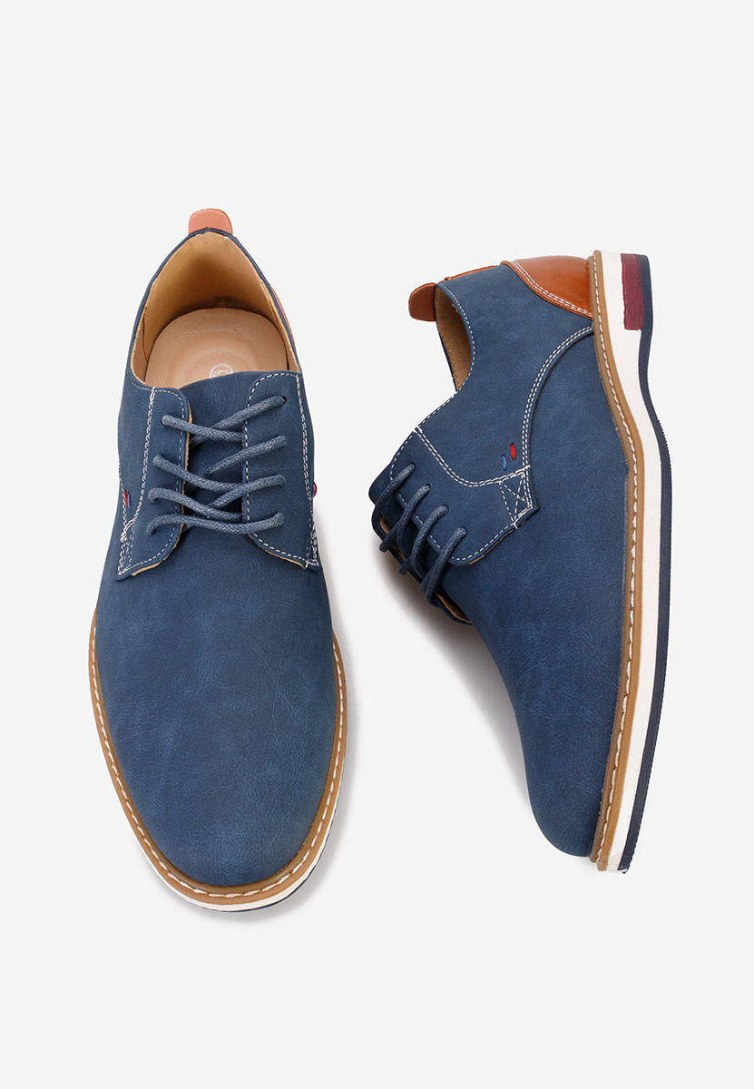 Modré pánské polobotky Arton