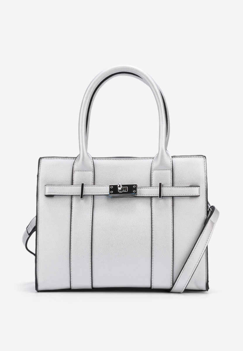 Stribrná rukojeť kabelky Yvesa