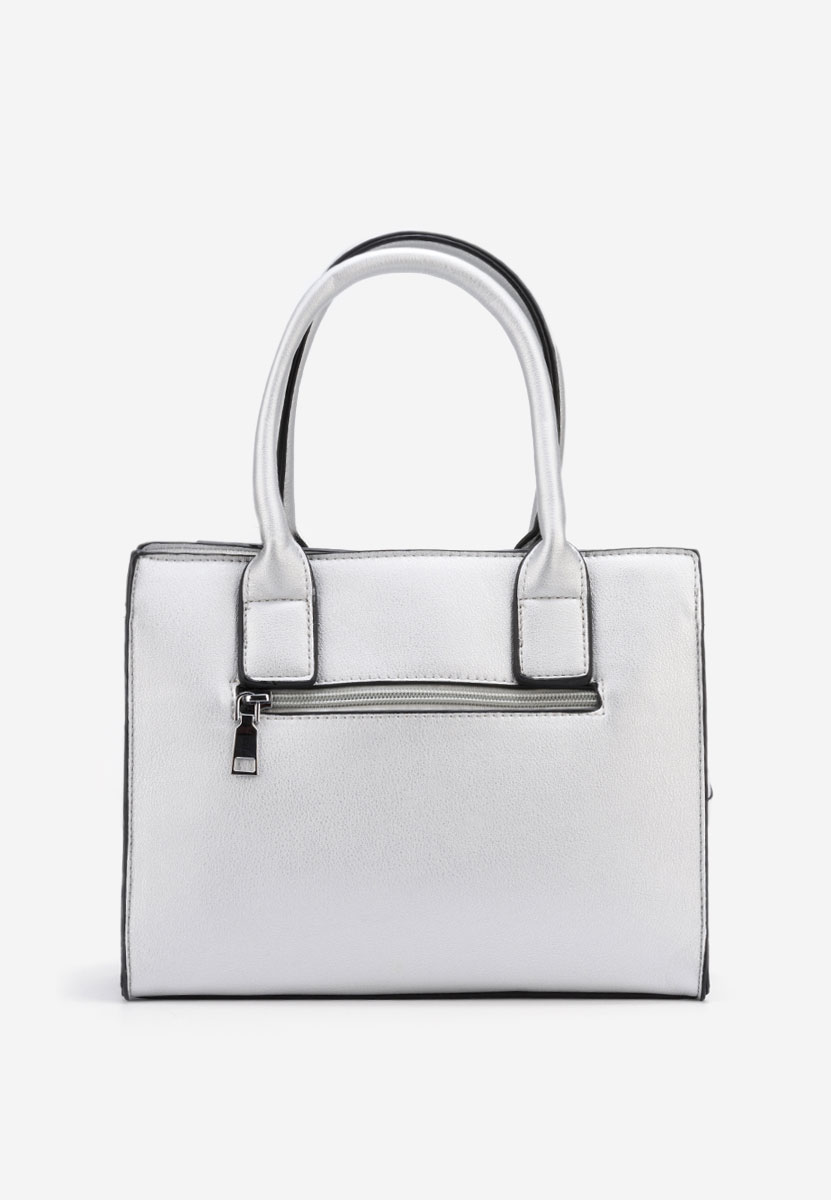 Stribrná rukojeť kabelky Yvesa