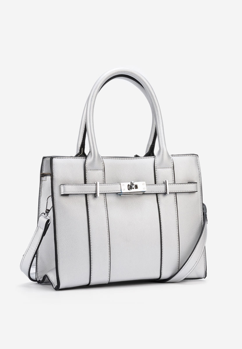 Stribrná rukojeť kabelky Yvesa