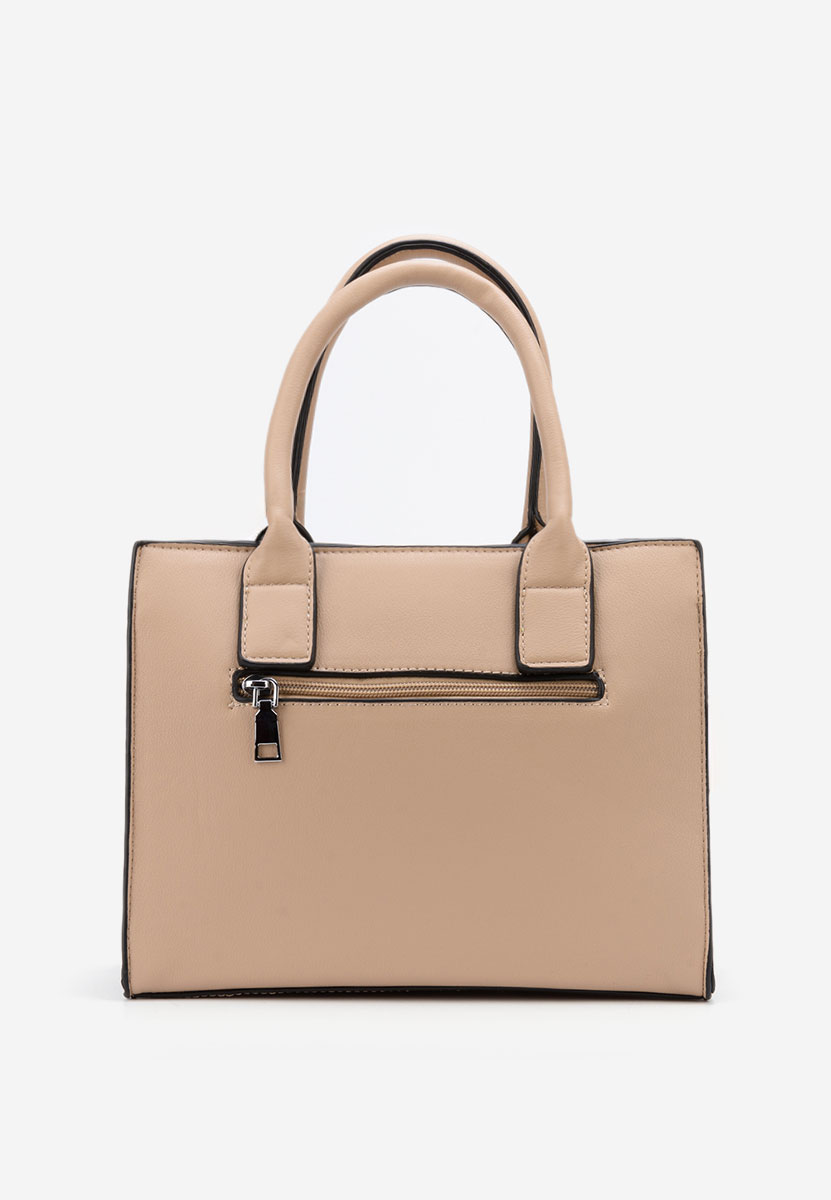 Khaki rukojeť kabelky Yvesa