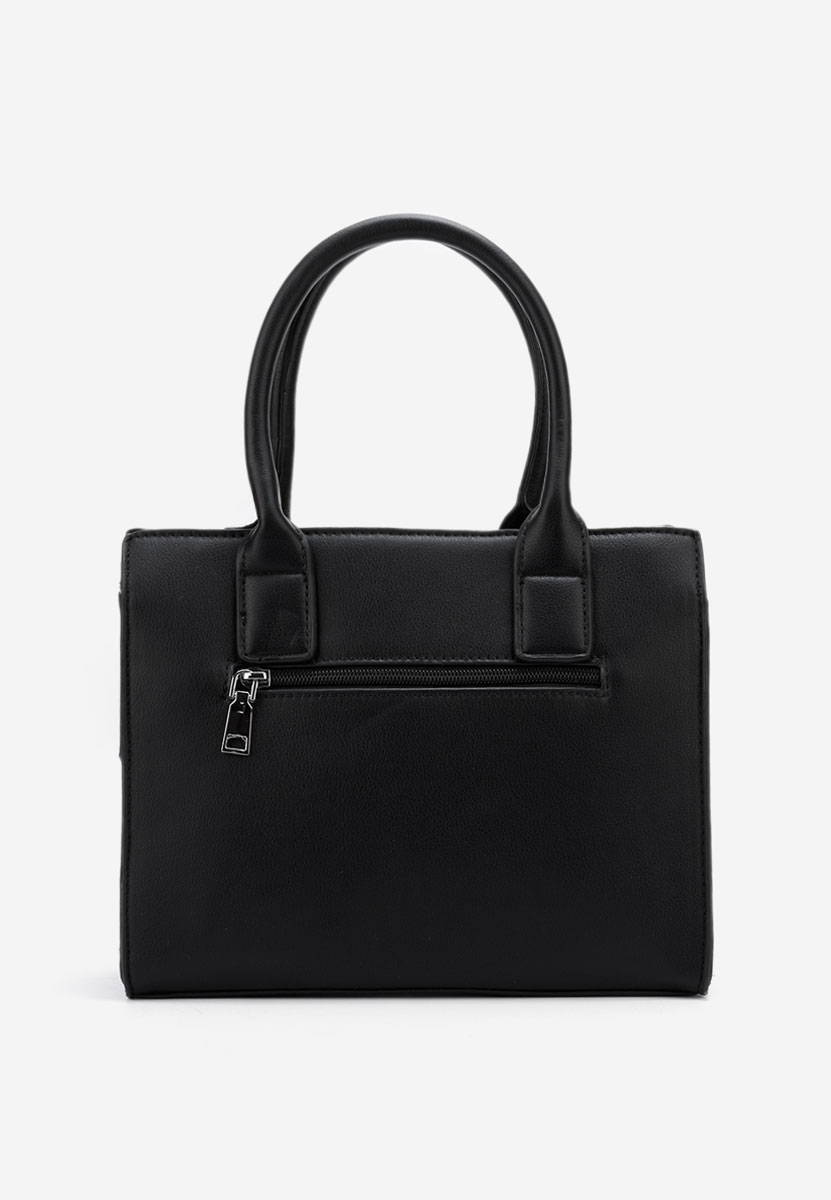 Černá rukojeť kabelky Yvesa