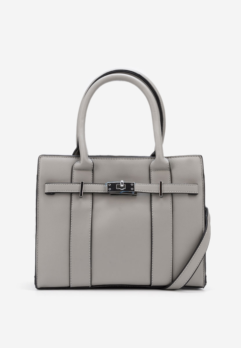 Šedé rukojeť kabelky Yvesa