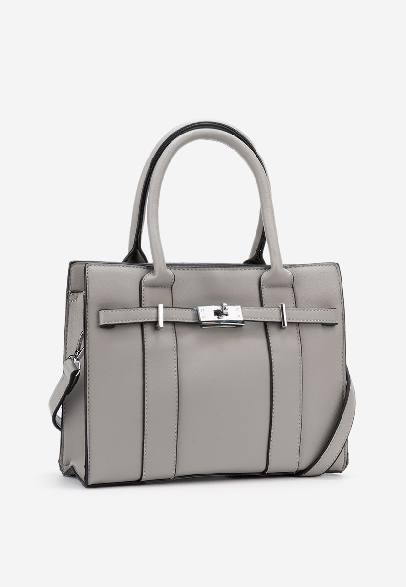 Šedé rukojeť kabelky Yvesa
