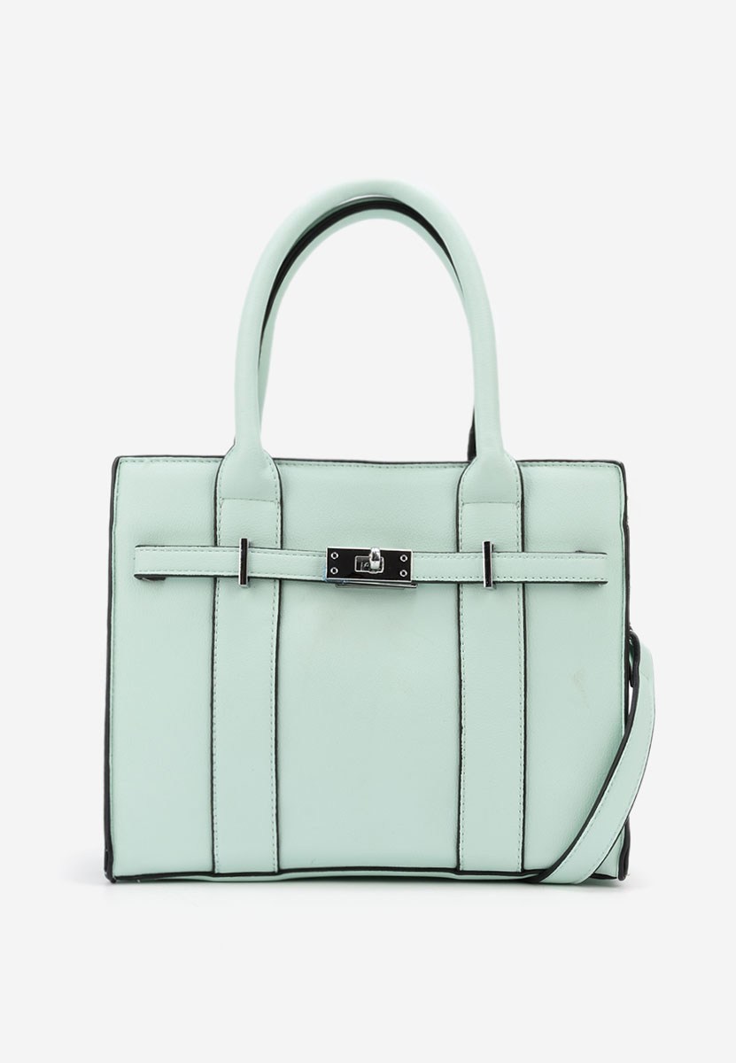 Tyrkysové rukojeť kabelky Yvesa