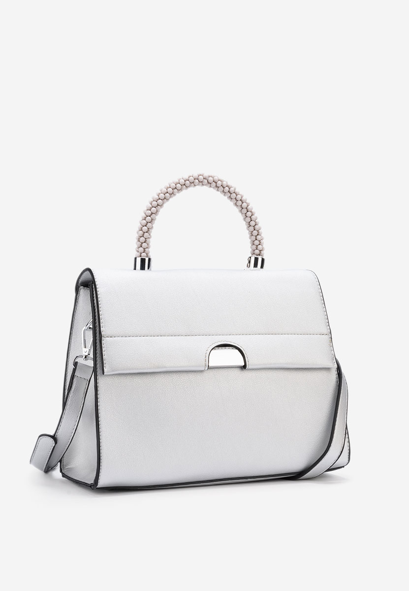 Stribrná rukojeť kabelky Saera