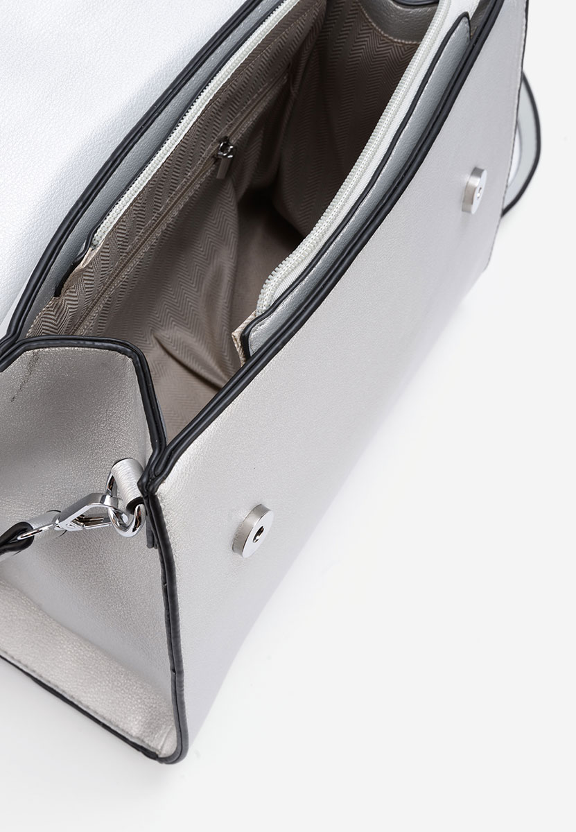 Stribrná rukojeť kabelky Saera