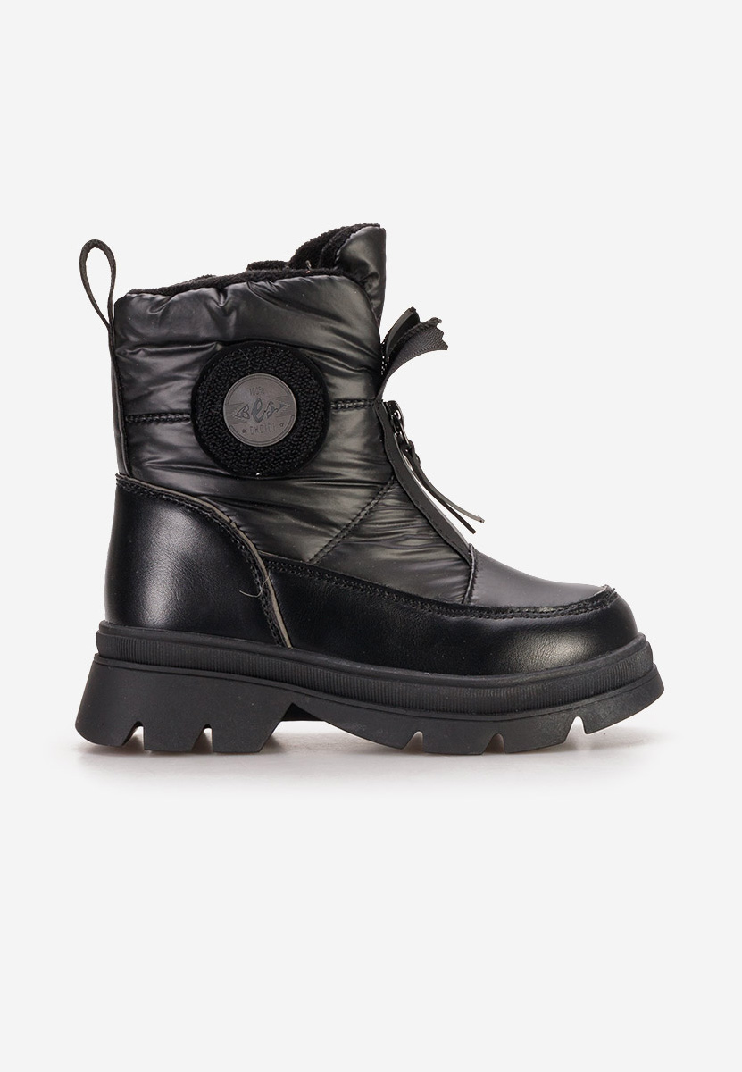 Černé dívčí kotníkové boty Loxley