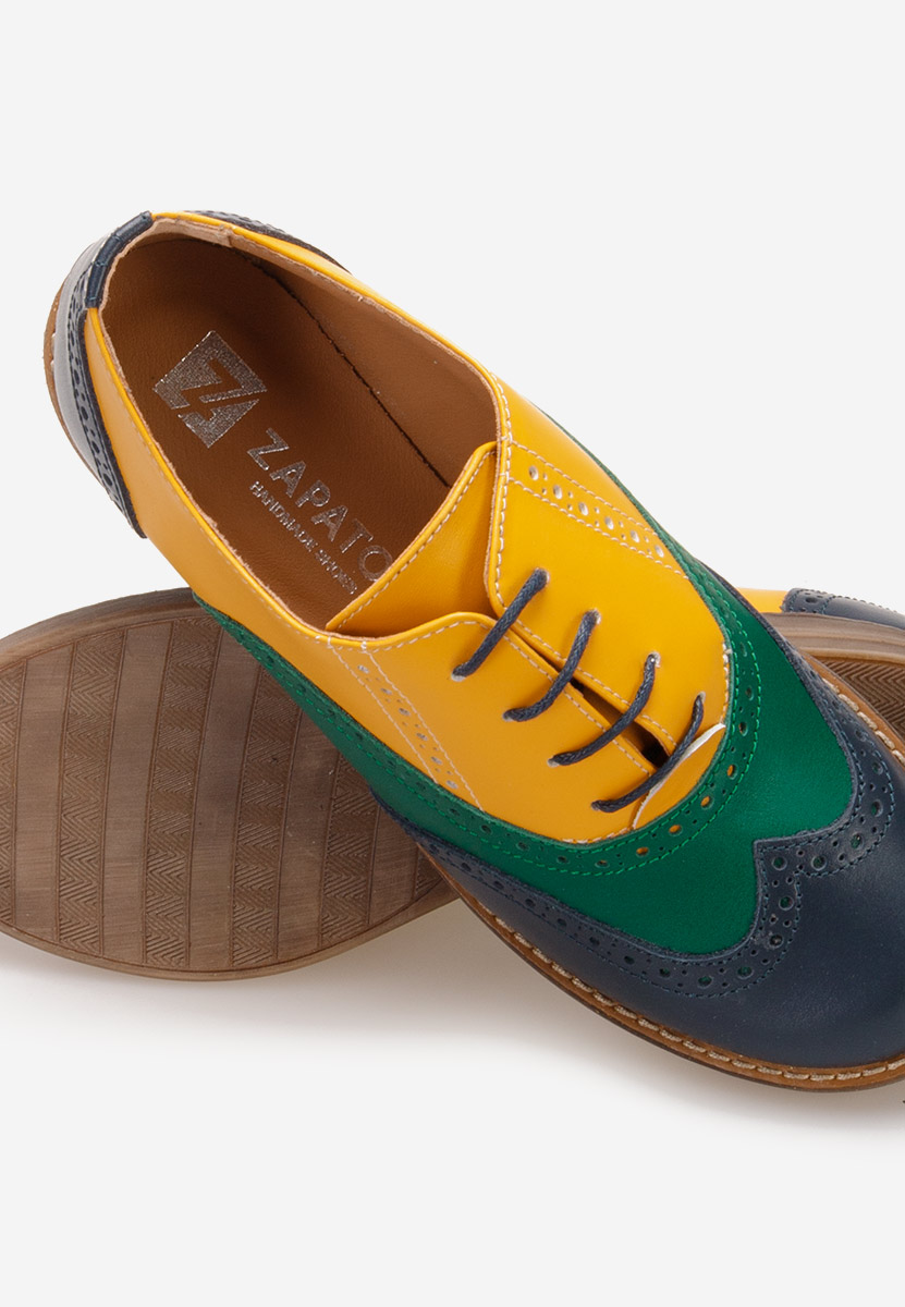 Viacfarebné dámské brogue obuv Emily V2 Viacfarebné dámské brogue obuv Emily V2