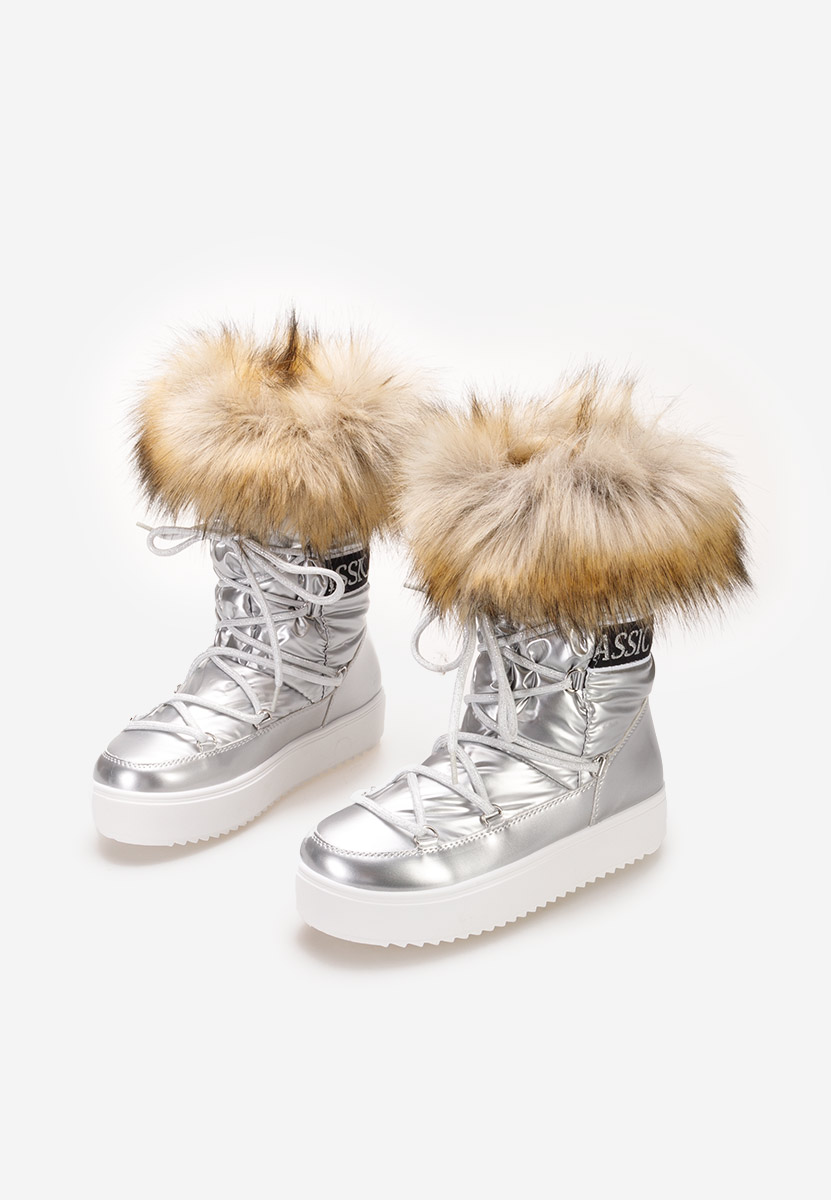 Stribrné dámské sněhule Kemisa V2